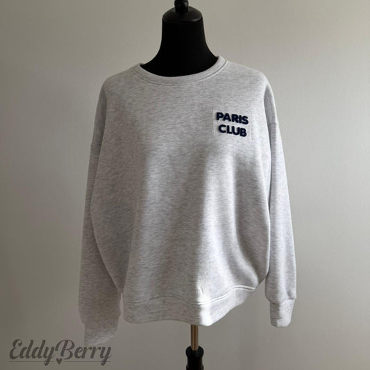 PARIS CLUB Sweatshirt – One Size (bis Gr. 46 tragbar) | MEETS Liveverkauf