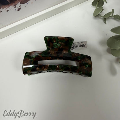 Haarclip „Green Marble“ | 2 Größen | MEETS Liveverkauf