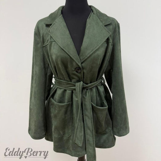 Wildleder-Optik Jacke - (bis Gr. 44) | MEETS Liveverkauf