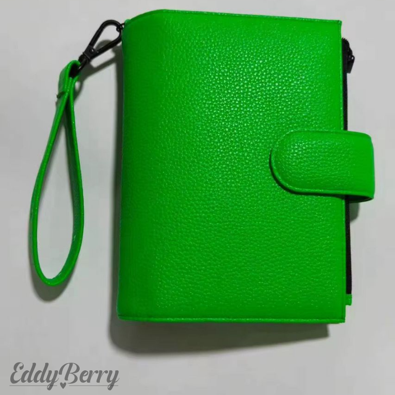 Neon Green Deluxe A6 Budget Binder | Exklusives EddyBerry® Design
