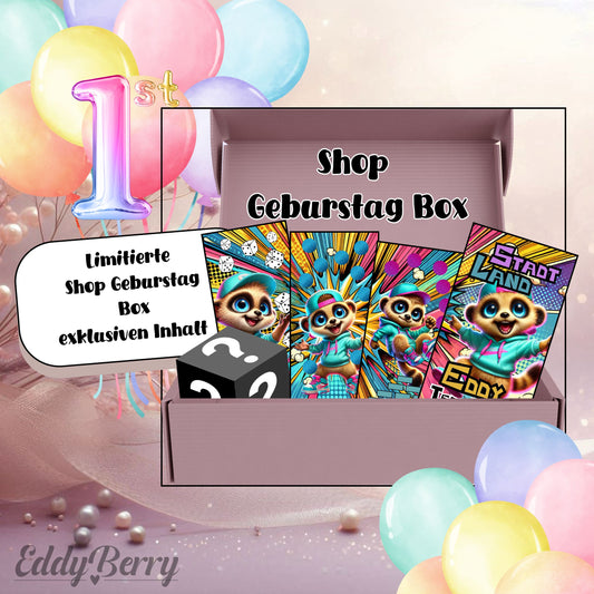 Limitierte Shop Geburtstag Box
