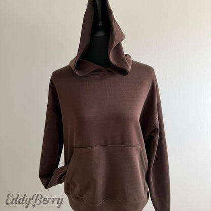 Oversize Hoodie Braun – One Size (bis Gr. 44 tragbar) | MEETS Liveverkauf