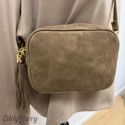 Echtleder Umhängetasche – Mittel | MEETS Liveverkauf