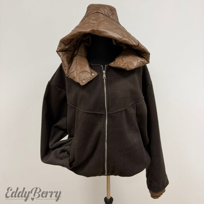 Fleece-Jacke mit abnehmbarer Kapuze – One Size (bis Gr. 44 tragbar) | MEETS Liveverkauf