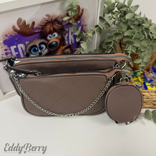 Crossbody Tasche mit Mini-Pouch | MEETS Liveverkauf