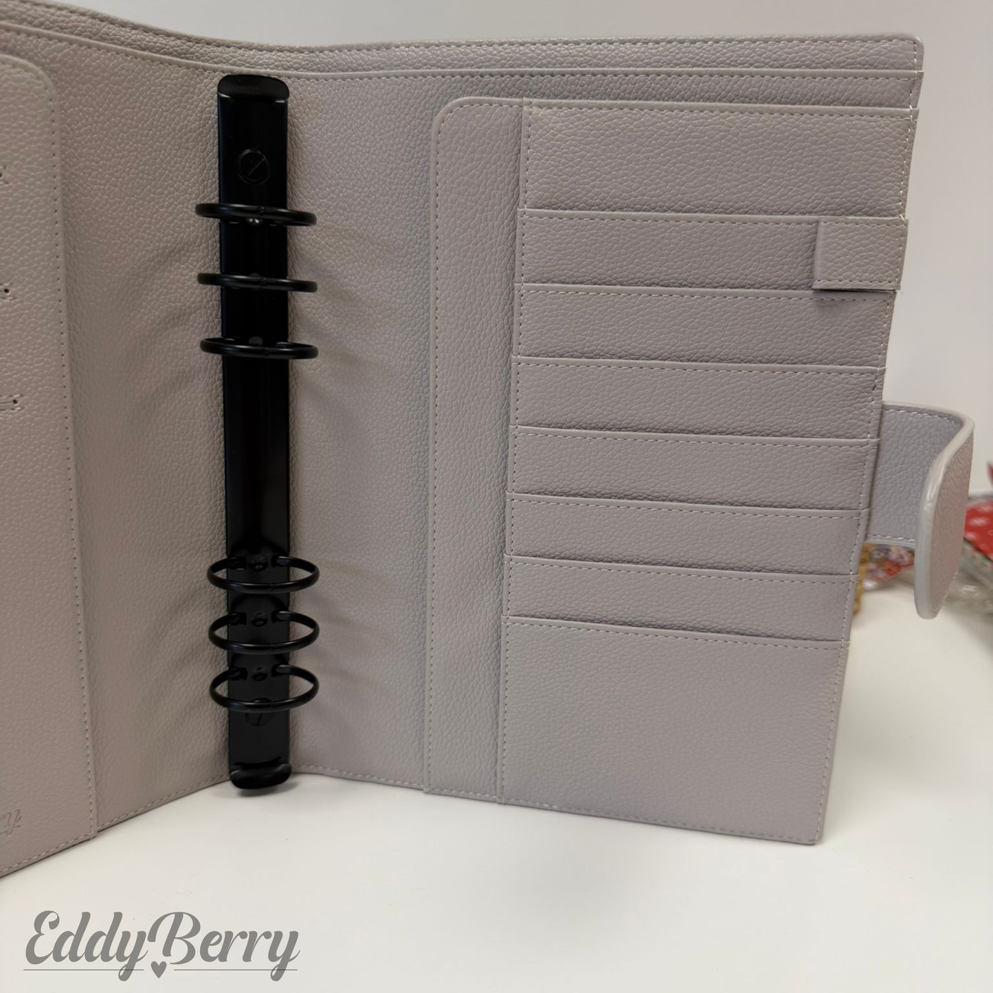 De Luxe Binder | A5 | Stone Grey | EddyBerry® Edition