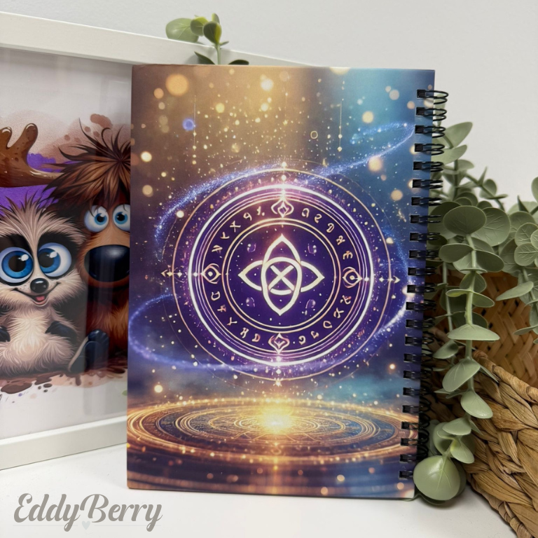 Magisches Notizheft | Hardcover Ringbuch | EddyBerry® Edition  B-WARE
