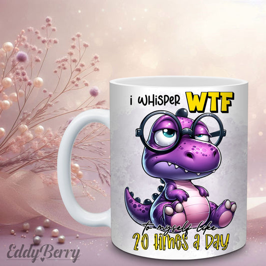 Tasse - Dino (Lila)