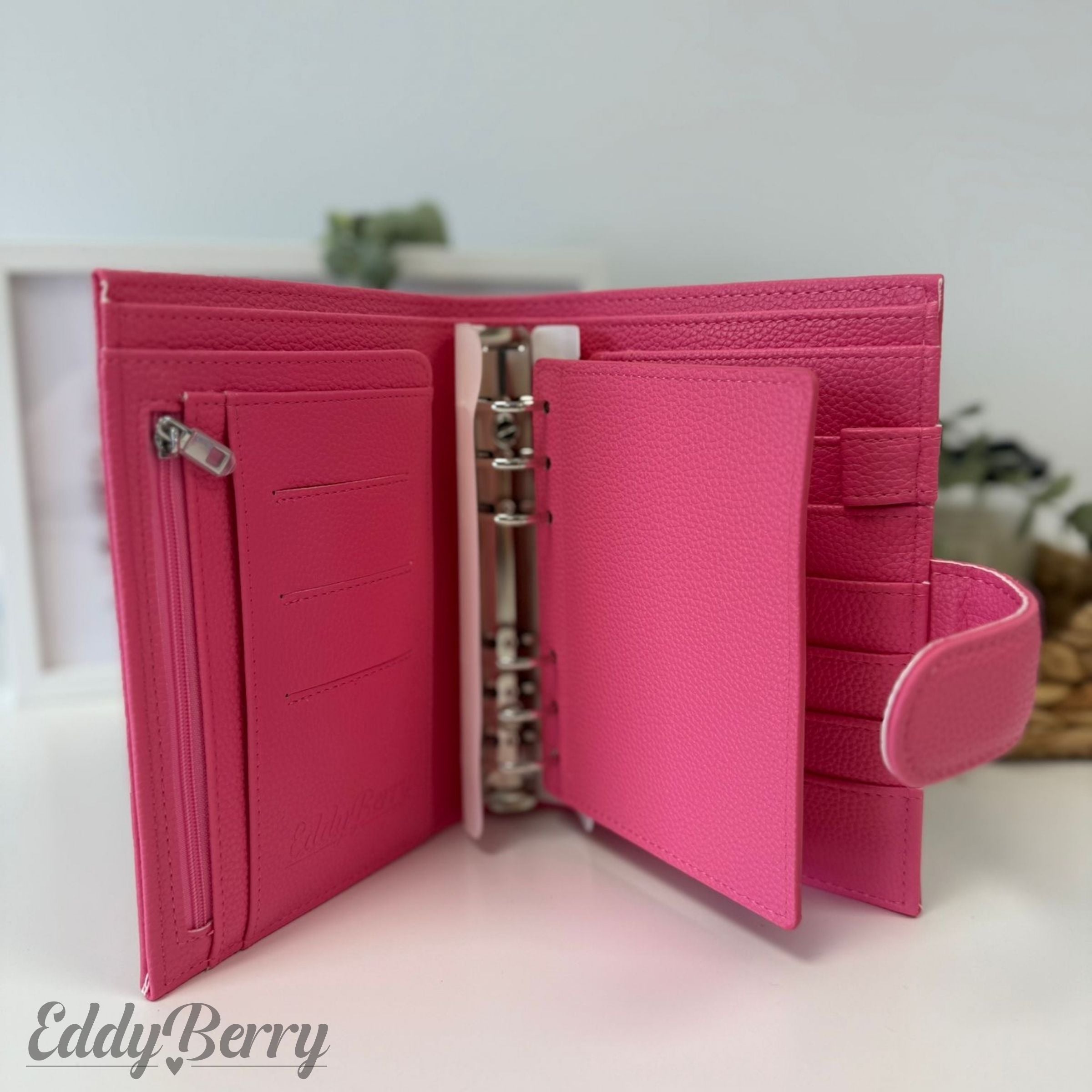 De Luxe Binder - A6 - Pink