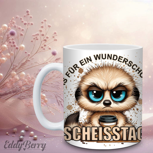 Tasse - „Was für ein wunderschöner SCHEISSTAG“