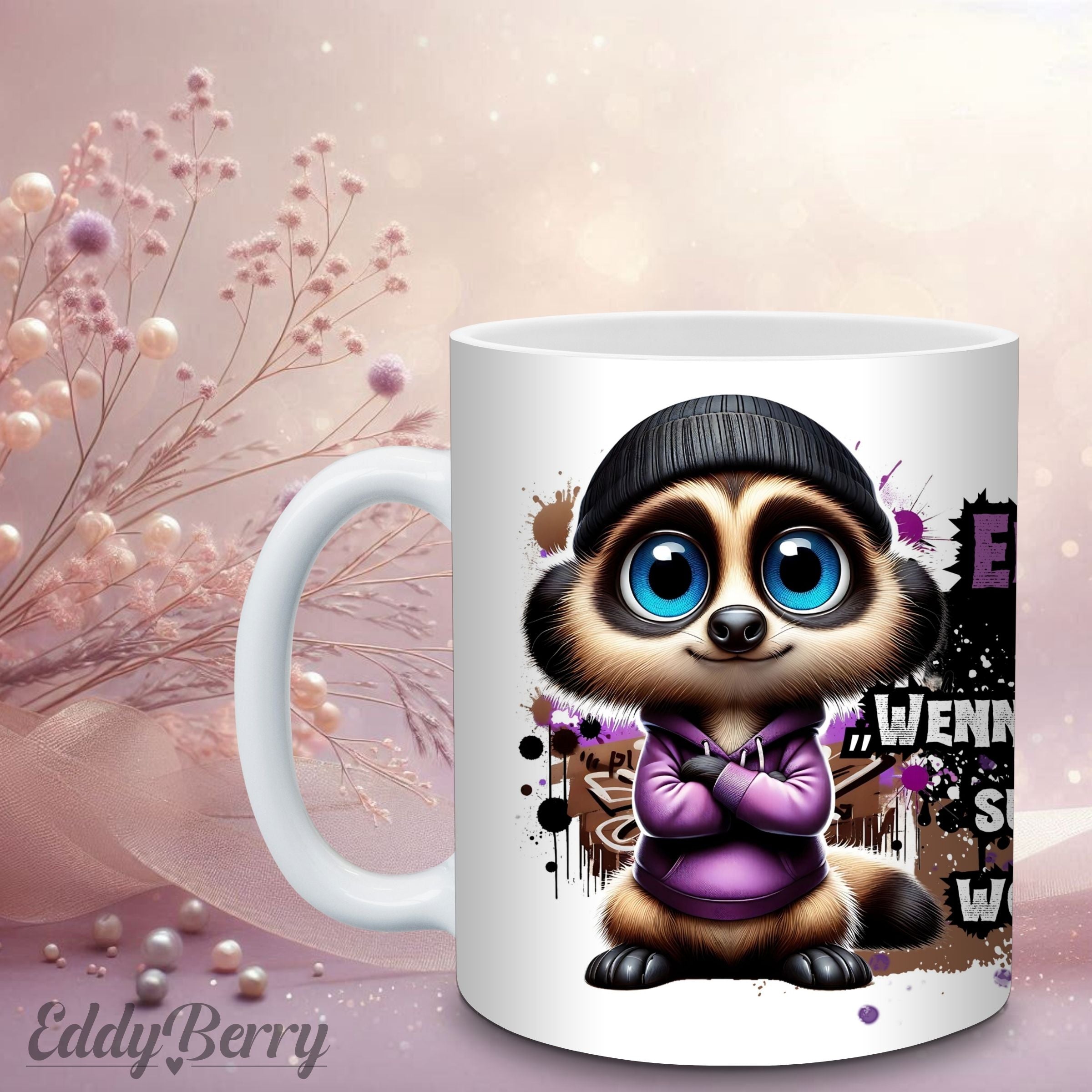 Keramikbecher mit Druck | Team EddyBerry | EddyBerry® Design
