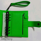 Neon Green Deluxe A6 Budget Binder | Exklusives EddyBerry® Design