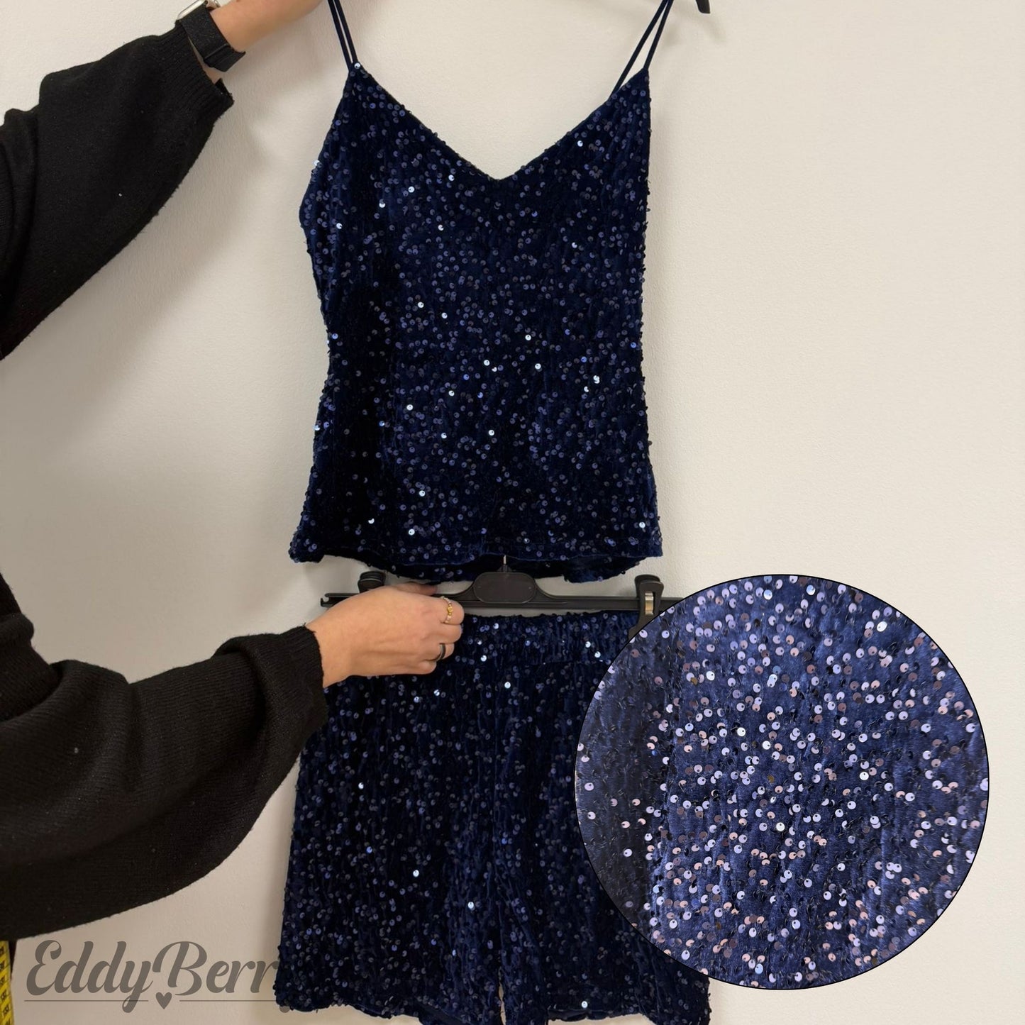 Pailletten Zweiteiler – Glitzer Set | MEETS Liveverkauf