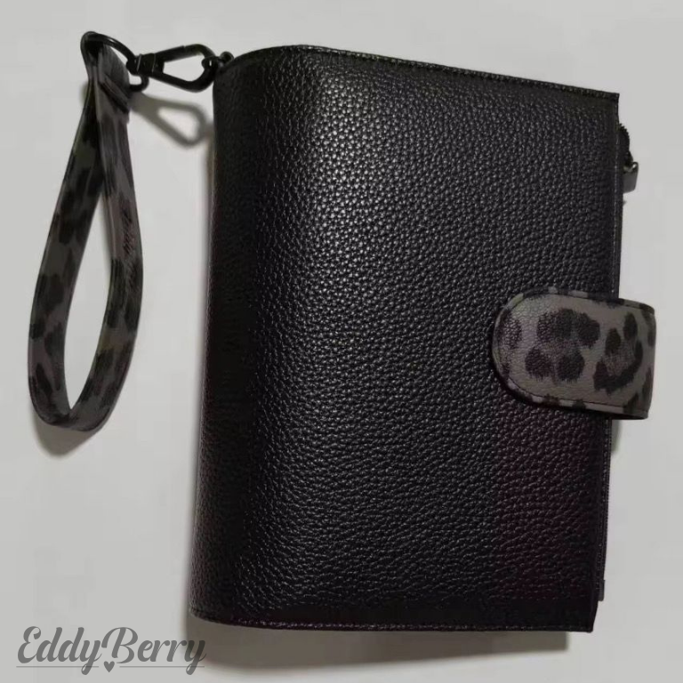 Leo Black Deluxe A6 Budget Binder | Exklusives EddyBerry® Design