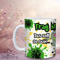 Keramikbecher mit Druck | Frag Nicht | EddyBerry® Design