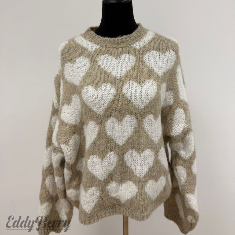 Kuschel-Strickpullover – One Size (bis Gr. 46 tragbar) | MEETS Liveverkauf