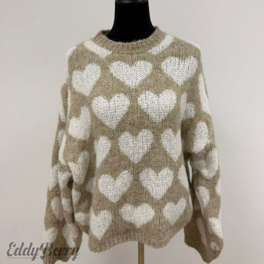 Kuschel-Strickpullover – One Size (bis Gr. 46 tragbar) | MEETS Liveverkauf