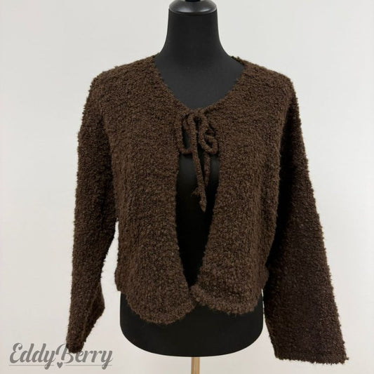 Kuschelige Kurz-Strickjacke – One Size (bis Gr. 46 tragbar) | MEETS Liveverkauf