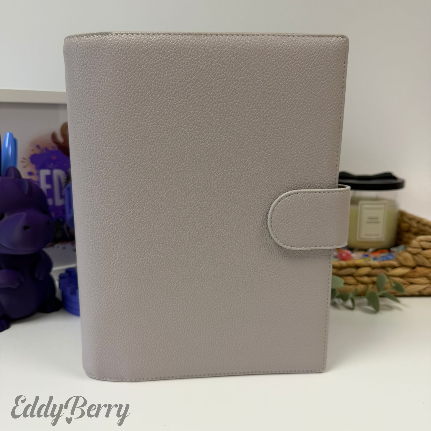 De Luxe Binder | A5 | Stone Grey | EddyBerry® Edition