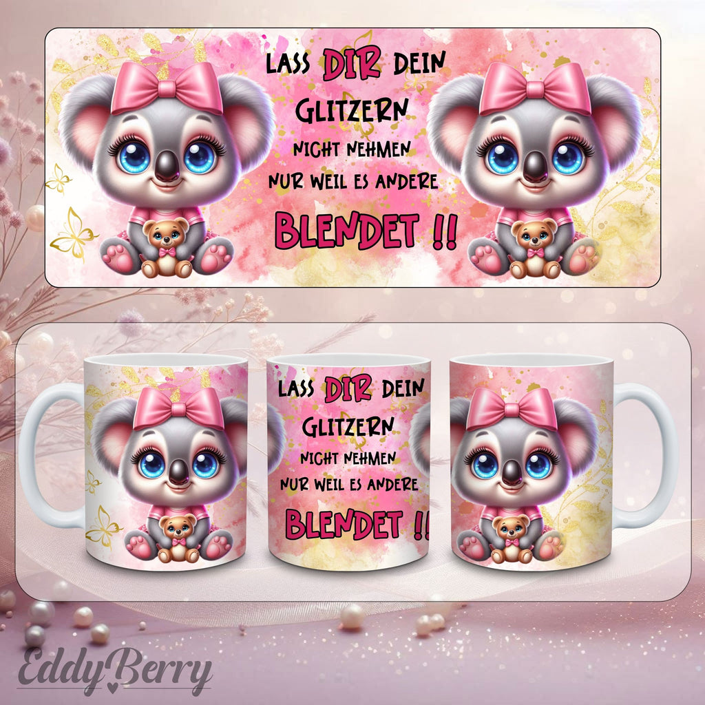 Keramikbecher mit Druck | Fienchen | EddyBerry® Design