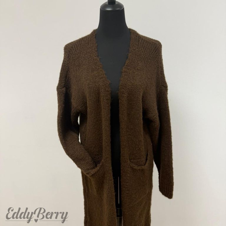 Lange Cozy Strick-Cardigan - (bis Gr. 44) | MEETS Liveverkauf