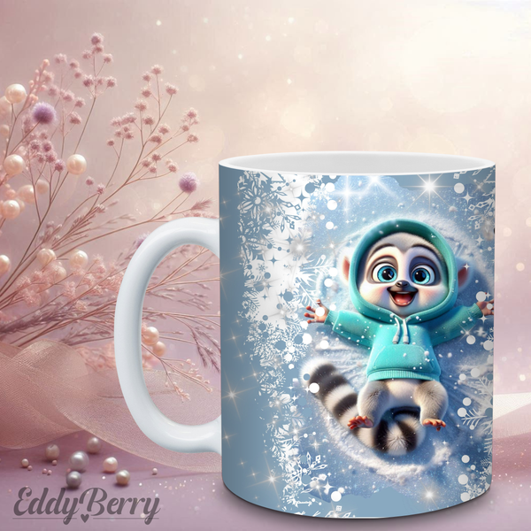 Keramikbecher mit Druck | Cash! | EddyBerry® Design