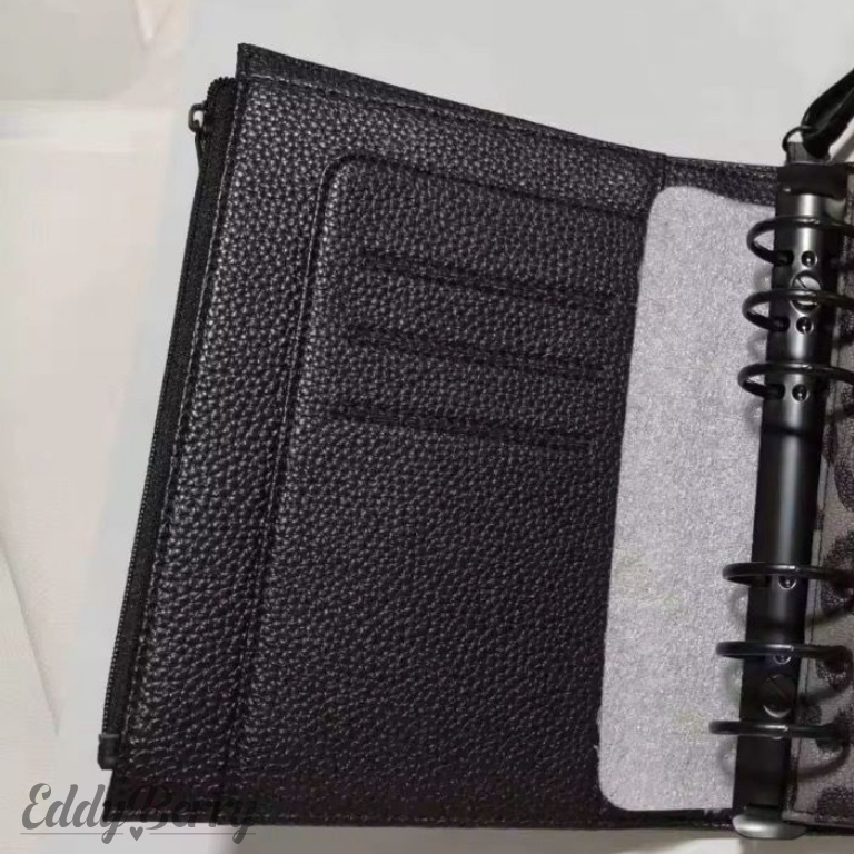 Leo Black Deluxe A6 Budget Binder | Exklusives EddyBerry® Design