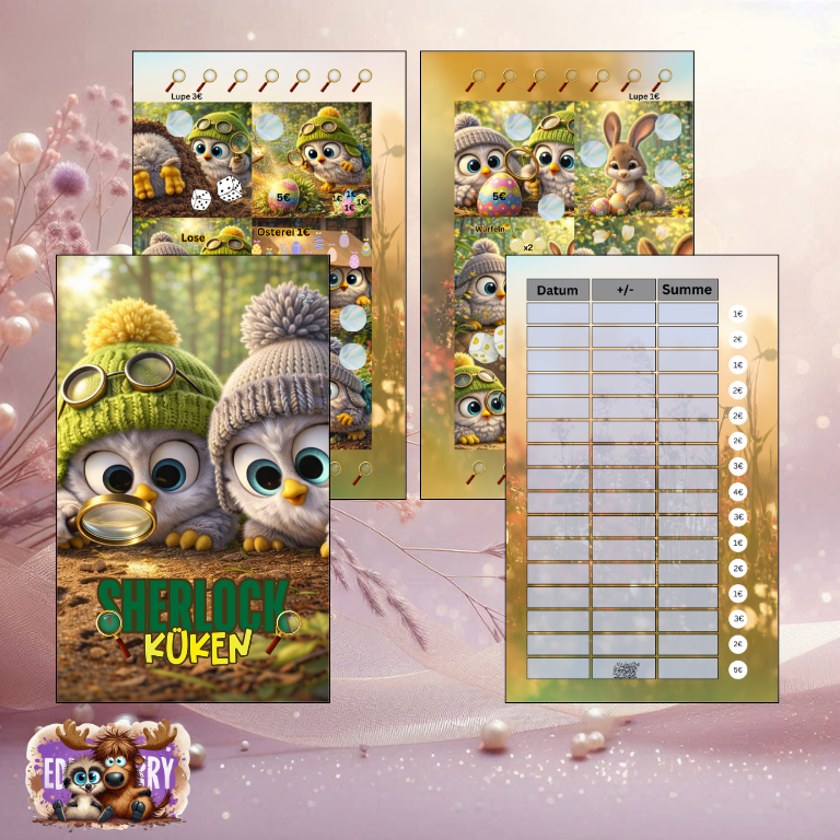 Sherlock Küken | A6 XL Mini Challenge | EddyBerry® Design