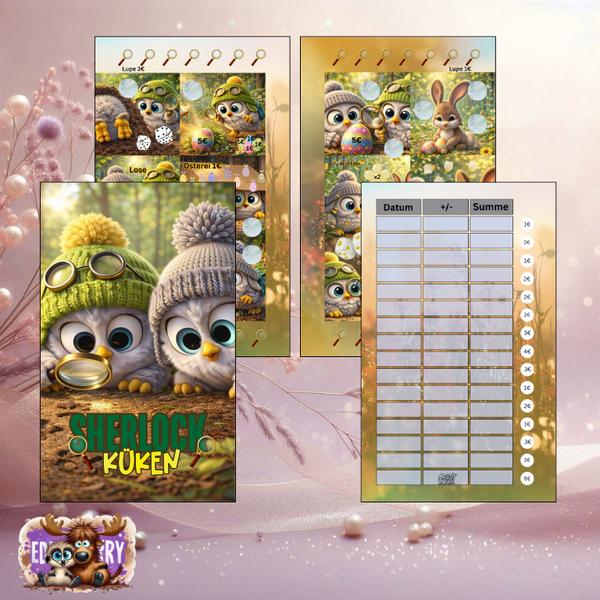 Sherlock Küken | A6 XL Mini Challenge | EddyBerry® Design