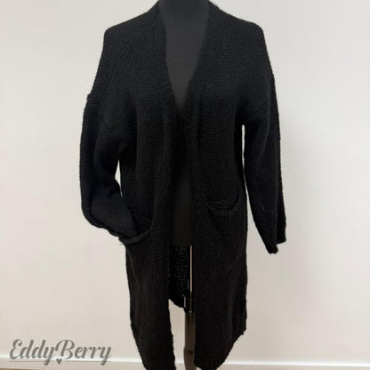 Lange Cozy Strick-Cardigan - (bis Gr. 44) | MEETS Liveverkauf