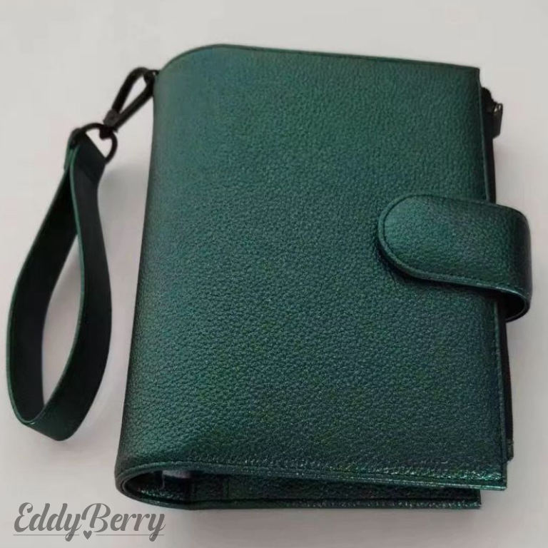 Emerald Schimmer Deluxe A6 Budget Binder | Exklusives EddyBerry® Design