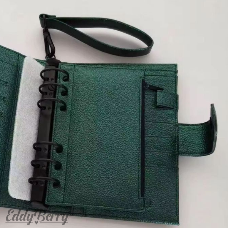 Emerald Schimmer Deluxe A6 Budget Binder | Exklusives EddyBerry® Design