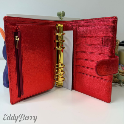 De Luxe Binder | A6 | Candy Red | EddyBerry® Edition