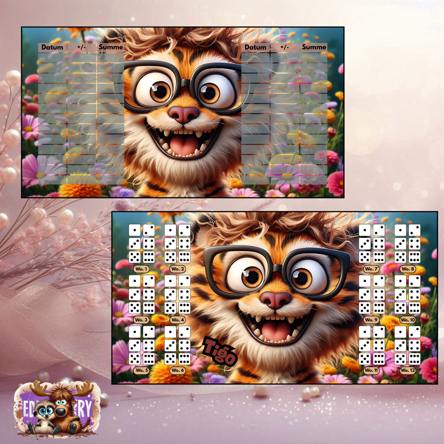 Blumen Safari – Würfelspaß mit Tigo!