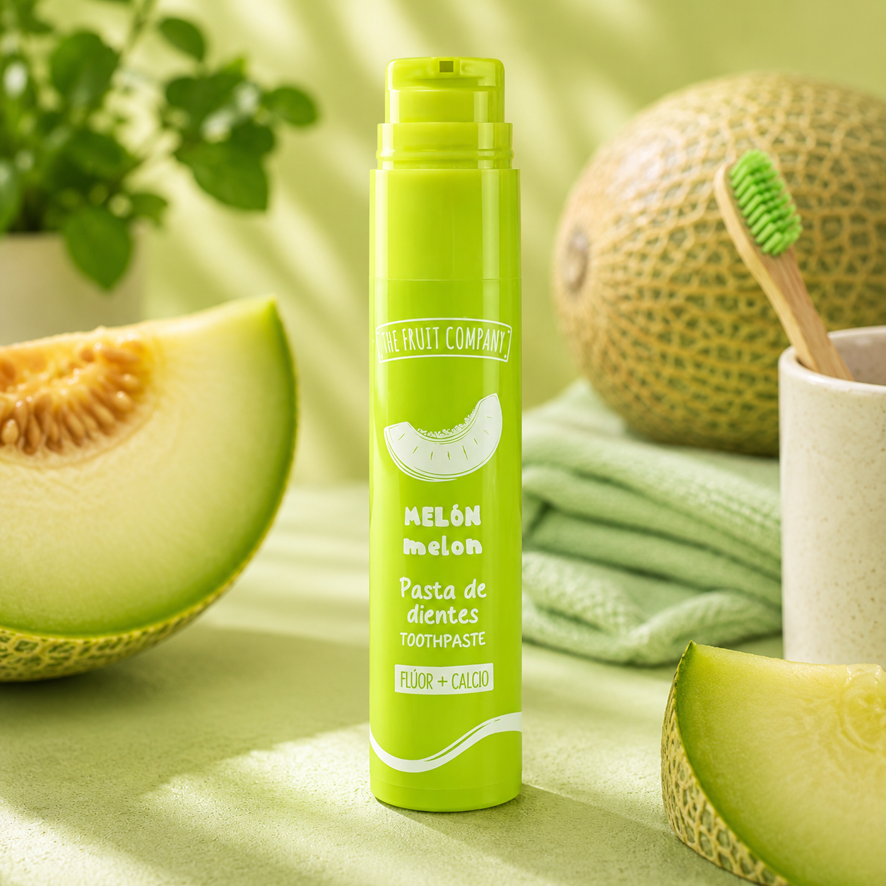 The Fruit Company – Fluorid + Kalzium-Zahnpasta