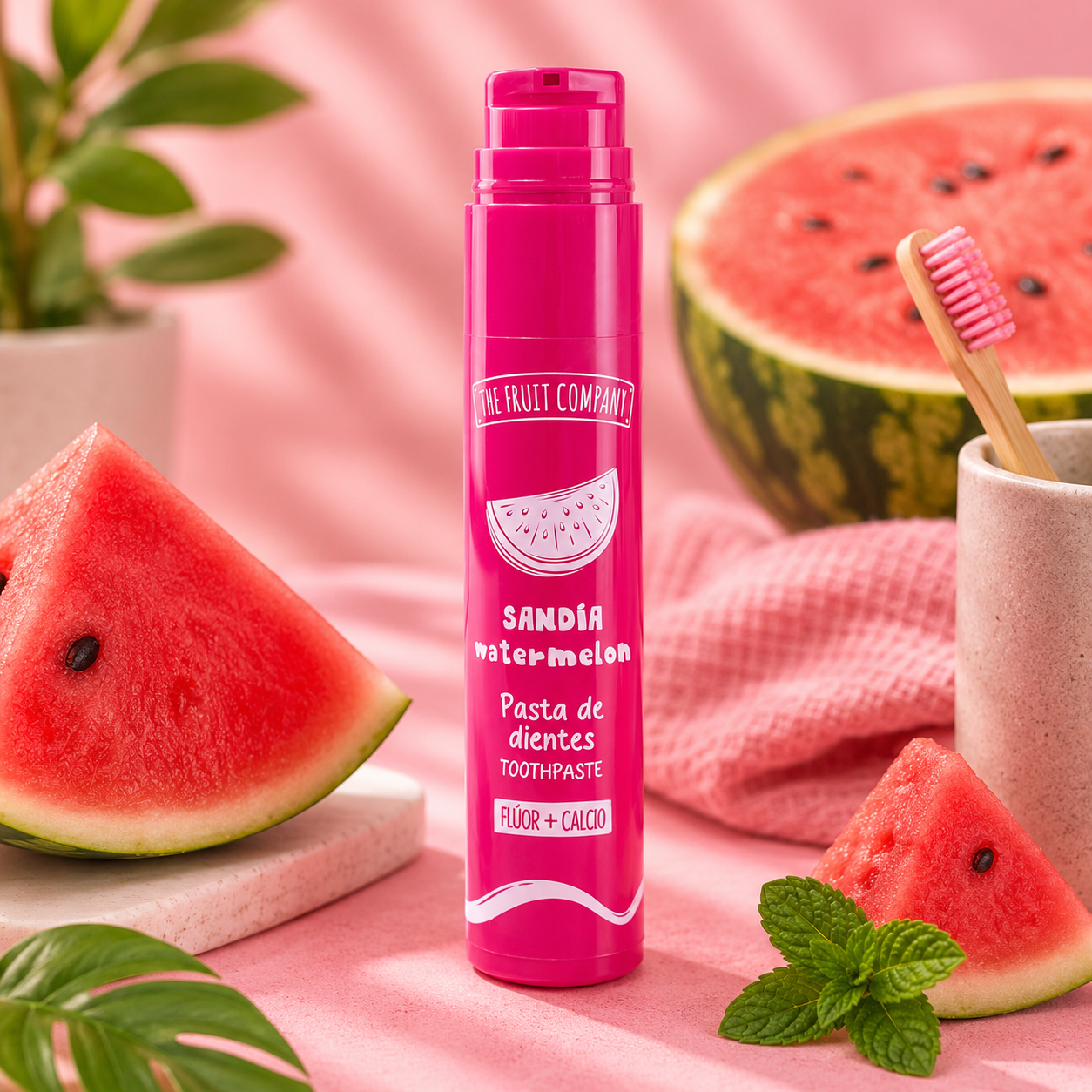 The Fruit Company – Fluorid + Kalzium-Zahnpasta