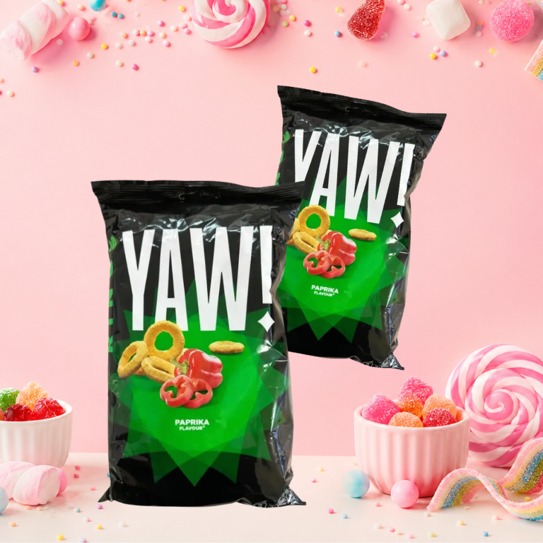 YAW - SNACK RINGS - PAPRIKA - 60G