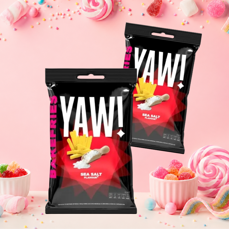 YAW - BAKEFRIES - SEA SALT - 40G