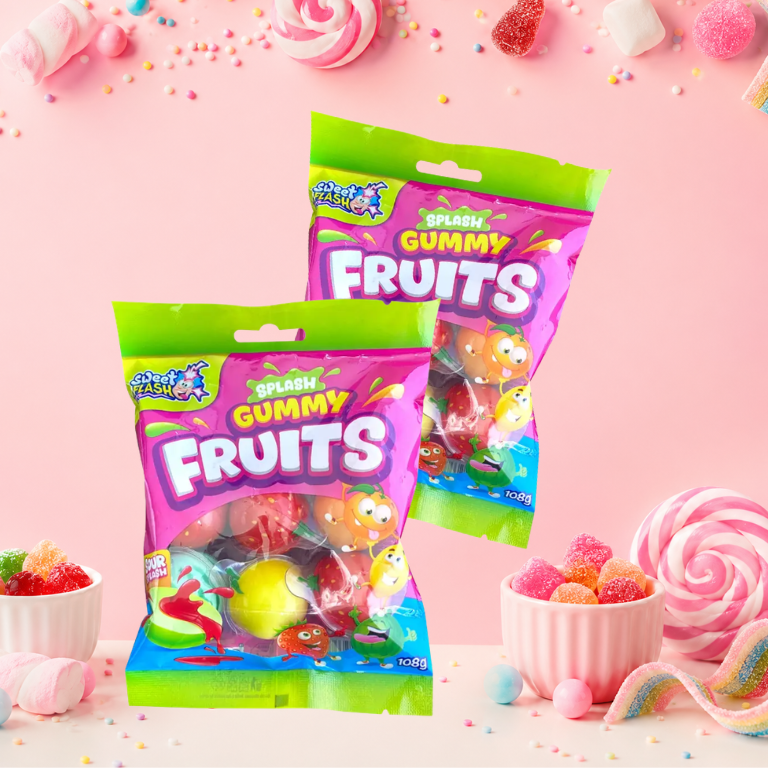 Alxs - Splash Gummy Fruits - 108g