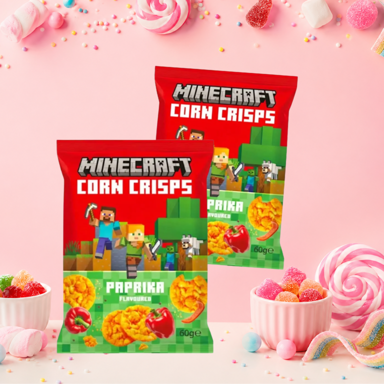 Minecraft - Corn Crisps - Paprika - 60g