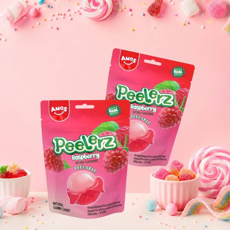 Amos - Peel Off - Raspberry - 65g