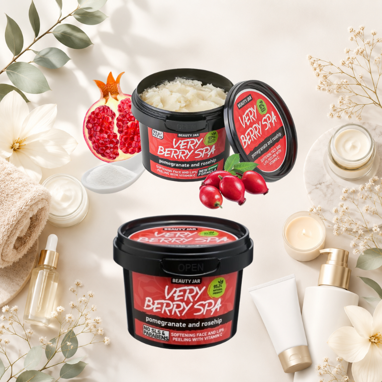 Beauty Jar Gesichts- und Lippenpeeling Very Berry Spa 120 g
