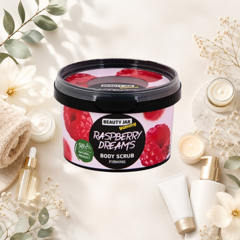 Beauty Jar Körperpeeling RASPBERRY DREAMS 360g