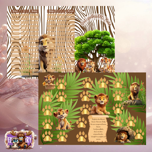 Gut gebrüllt, Kito! | A6 Klappkarten-Challenge