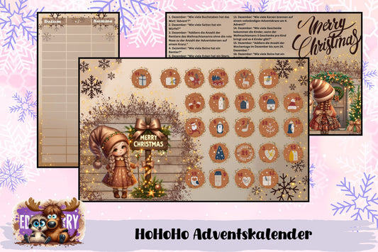 HoHoHo Adventskalender – 24 Fragen und Sparen
