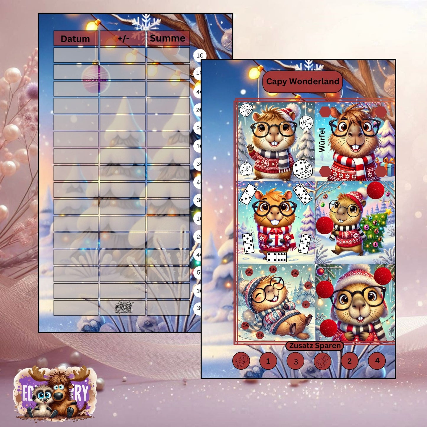 Capy Wonderland | Mini-Challenge | EddyBerry® Design