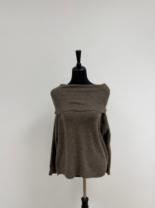 Oversize Strickpullover Off-Shoulder (Bis Gr. 42) | MEETS Liveverkauf