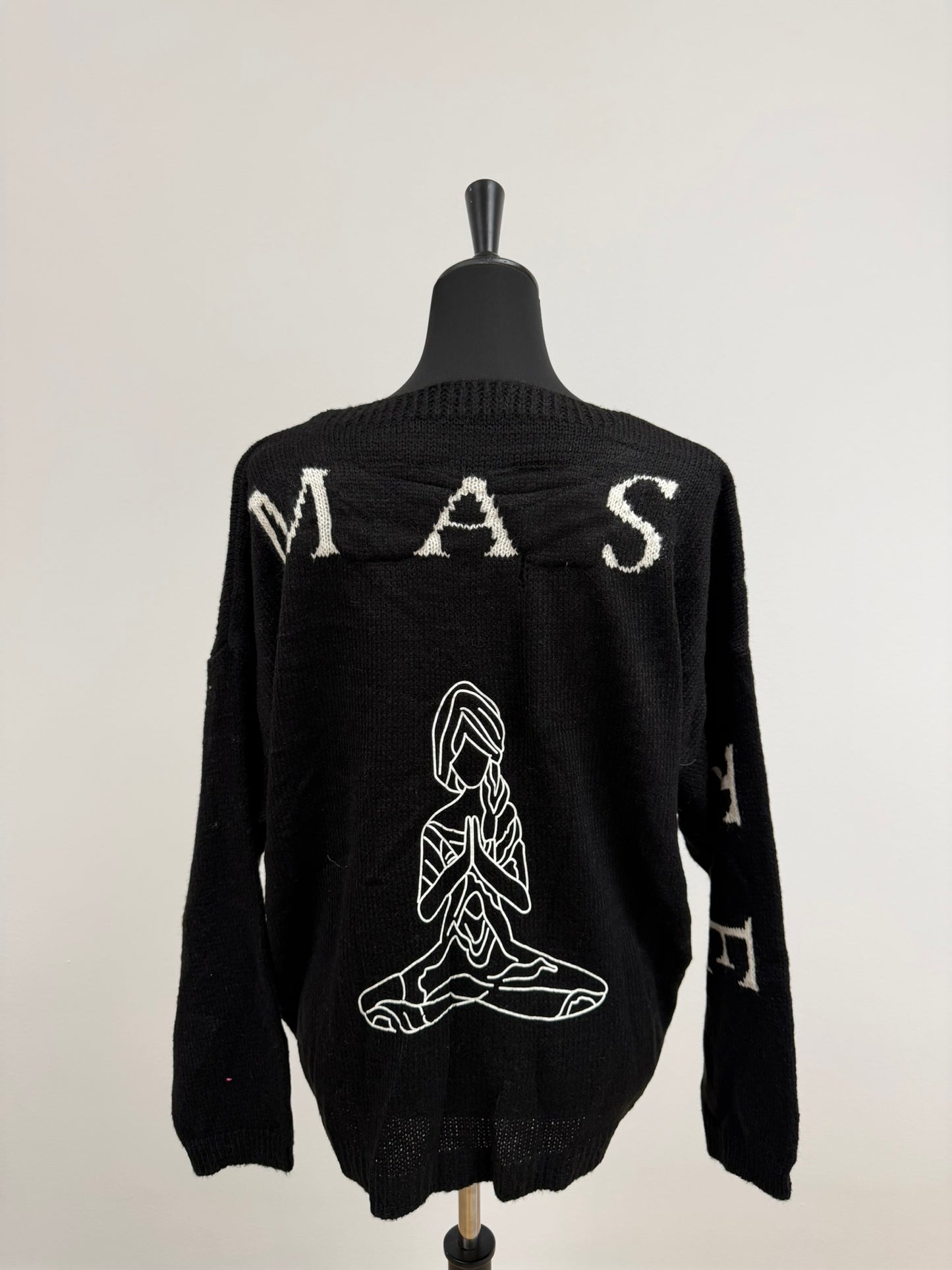 Strickpullover „NAMASTE“ (bis Gr.44) | MEETS Liveverkauf