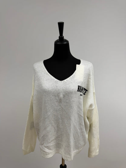 Strickpullover „NAMASTE“ (bis Gr.44) | MEETS Liveverkauf