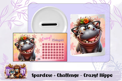 Spardose + Kleingeld-Challenge – Crazy!